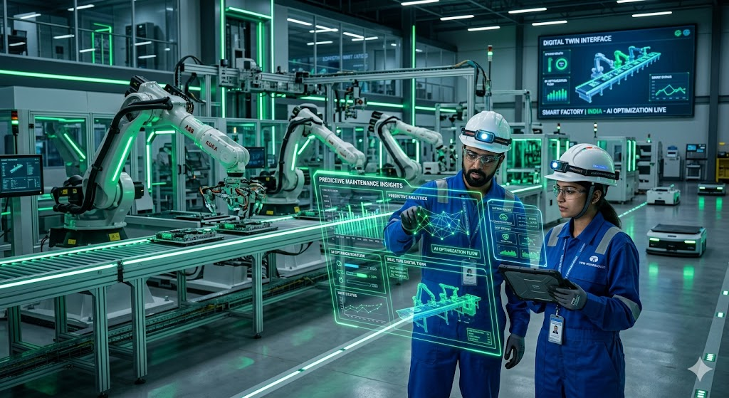 Advanced manufacturing facility used in Skill-Lync enterprise training